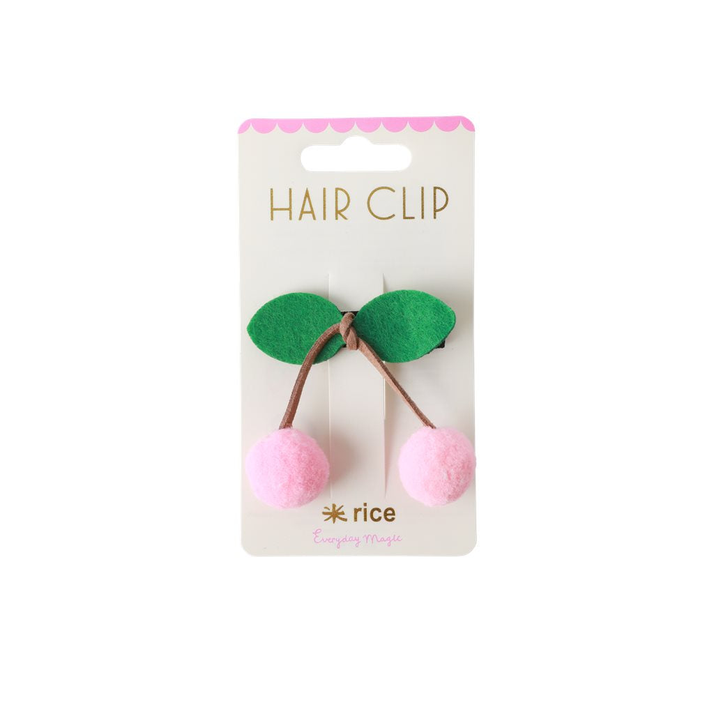 RICE hair clip in soft pink